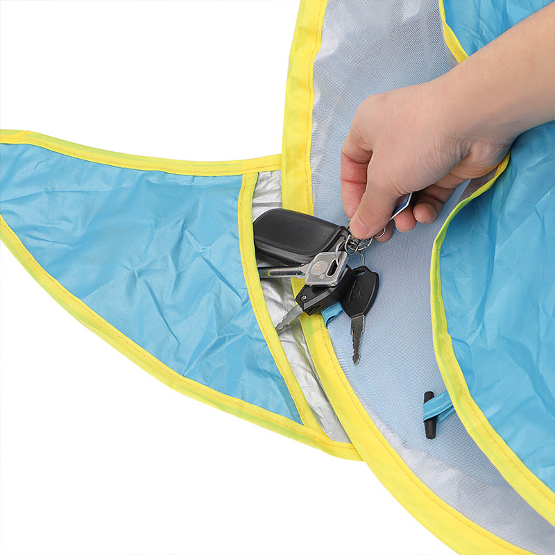 Baby-Strandzelt mit UV-geschütztem Sonnenschutz