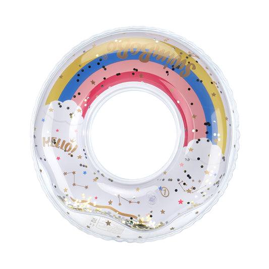 Kinder-Wasserspielzeug Schwimmring Regenbogen