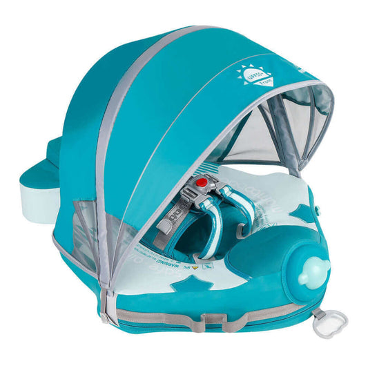 Mambobaby Flugzeug-Babyfloat mit Schutzhaube und Schwanzflosse