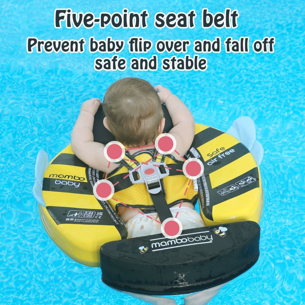 Mambobaby Bienen & Schmetterlings Float mit Sonnenschutz und Schwanz
