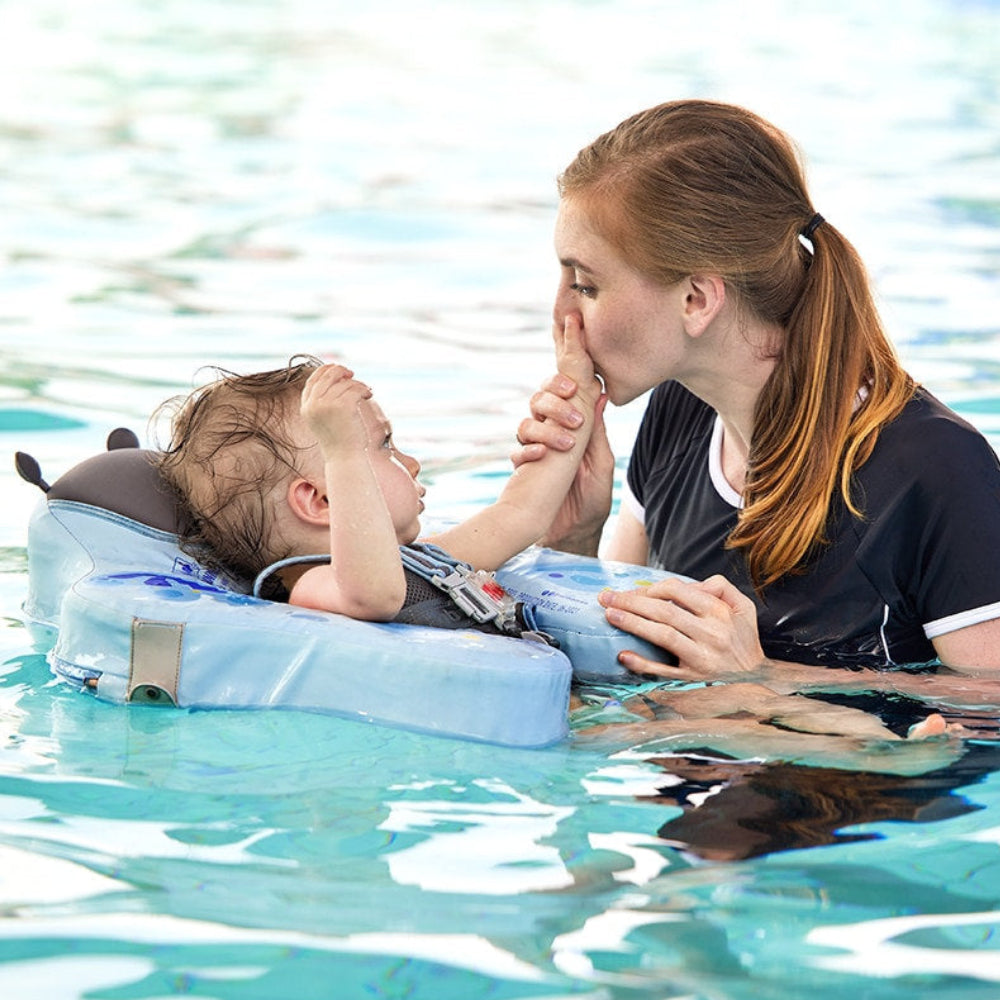 Mambobaby Bienen & Schmetterlings Float mit Sonnenschutz und Schwanz