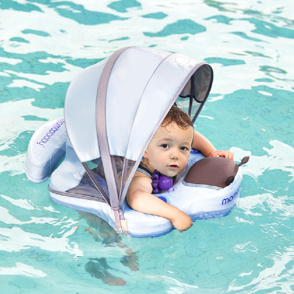 Mambobaby Bienen & Schmetterlings Float mit Sonnenschutz und Schwanz