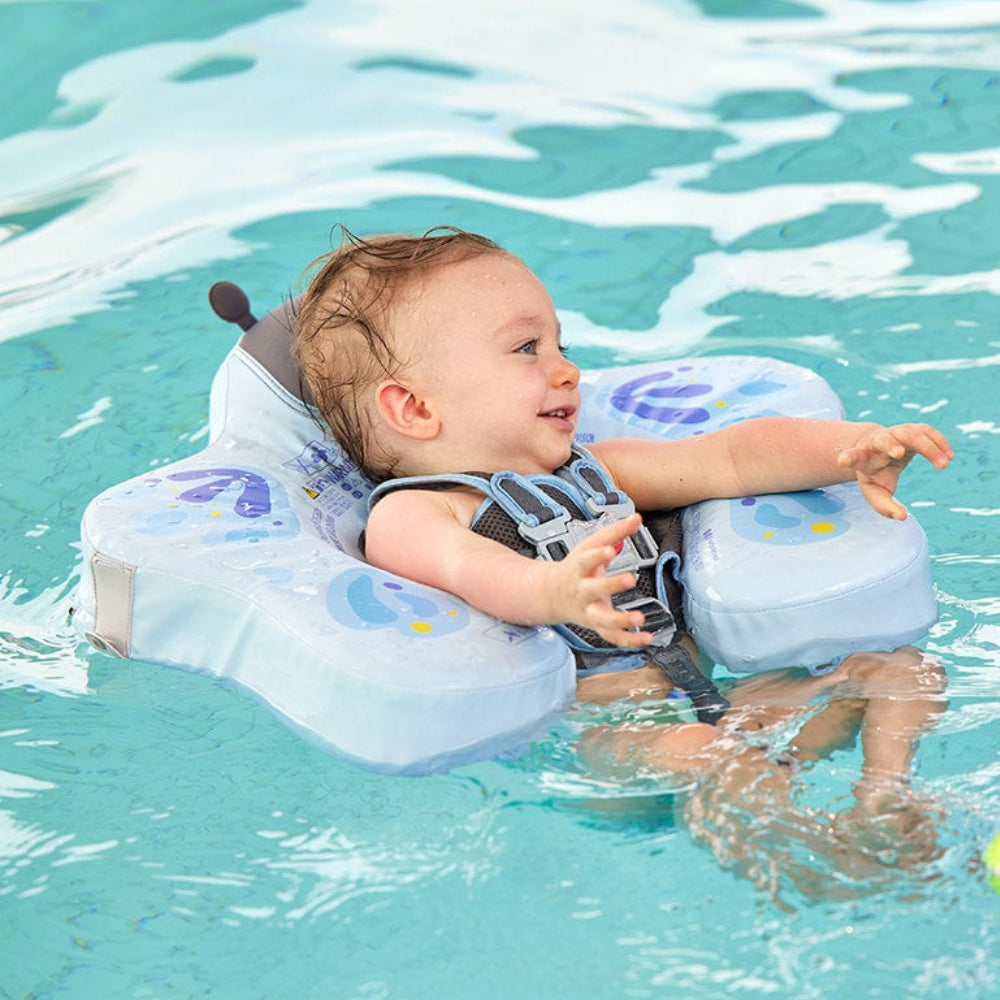 Mambobaby Bienen & Schmetterlings Float mit Sonnenschutz und Schwanz