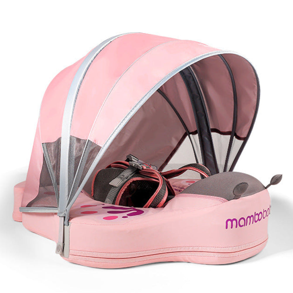 Mambobaby Bienen & Schmetterlings Float mit Sonnenschutz und Schwanz