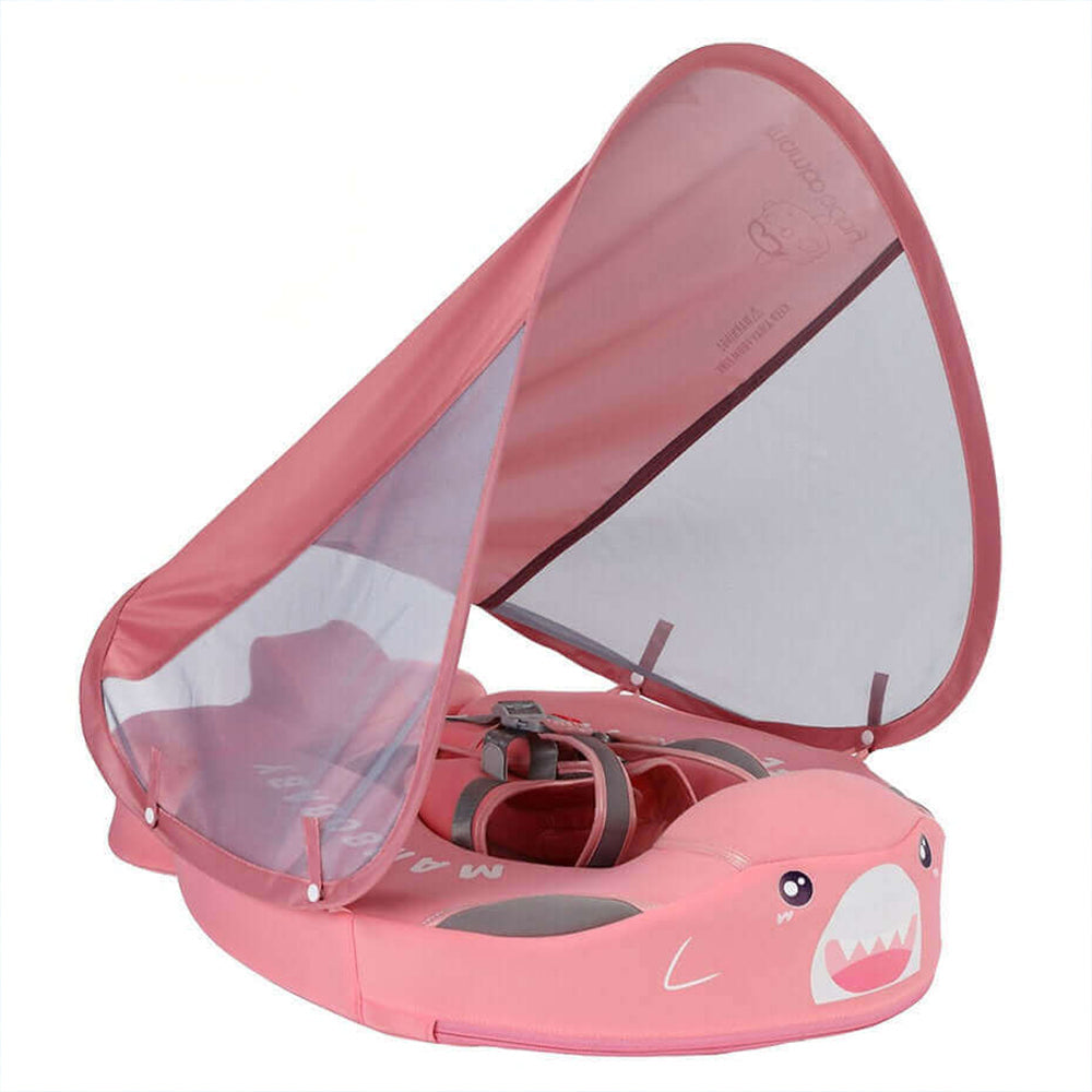 Mambobaby Schwimmfloat mit Sonnenblende und Schwanz