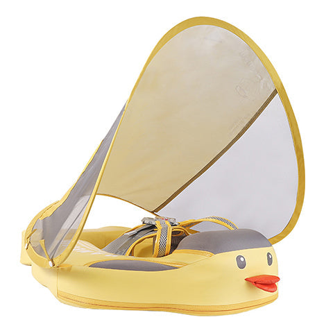 Mambobaby Schwimmfloat mit Sonnenblende und Schwanz