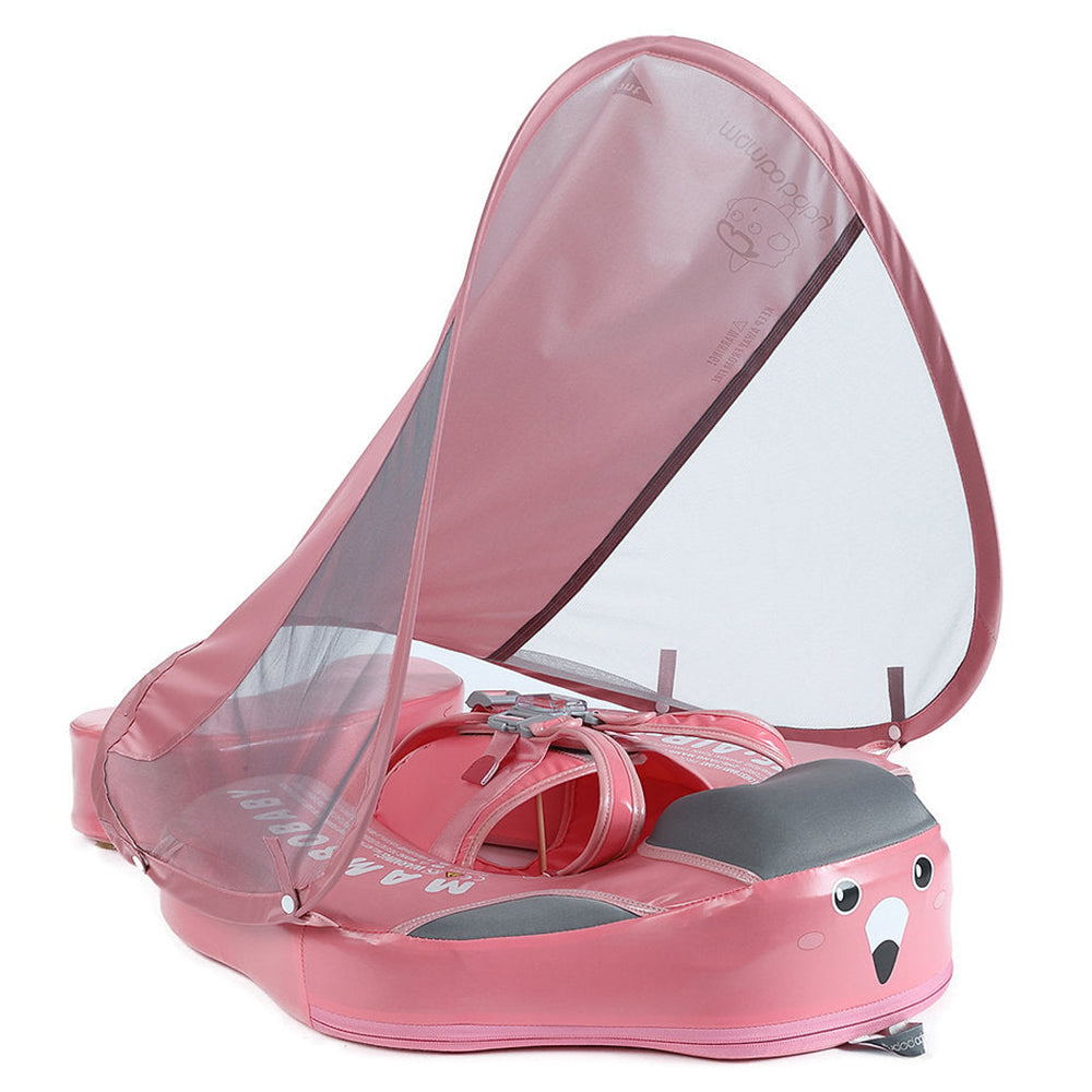 Mambobaby Schwimmfloat mit Sonnenblende und Schwanz