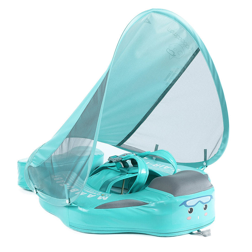 Mambobaby Schwimmfloat mit Sonnenblende und Schwanz