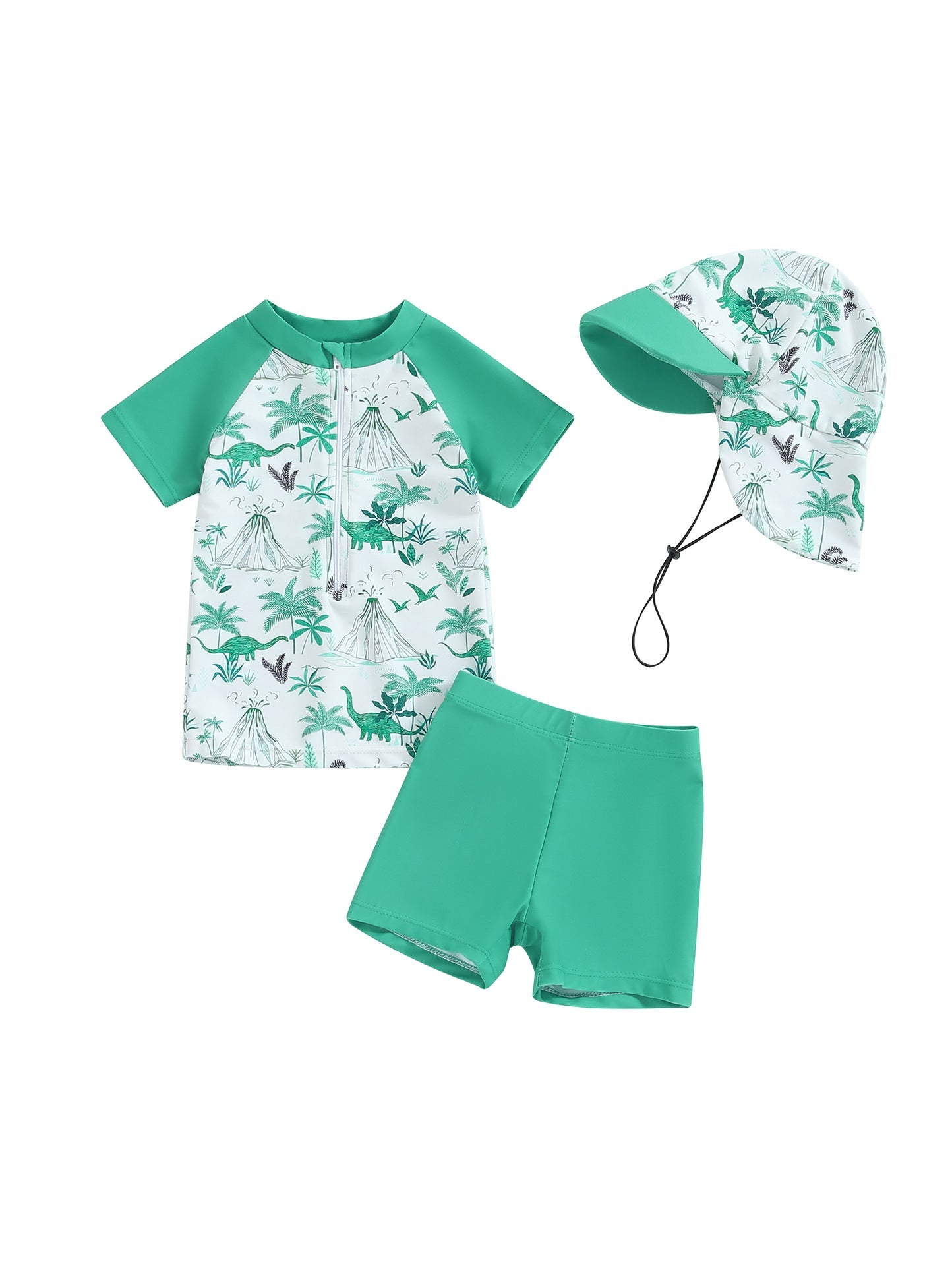 🎁 3-teiliges Bade-Set für Babys und Kleinkinder mit abnehmbarem Hut (3 Mt - 4 J) (100% off)