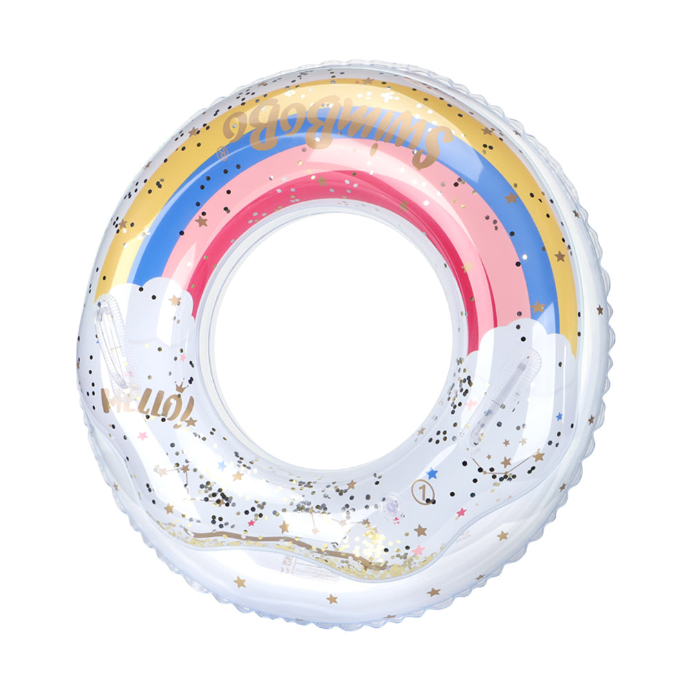 Kinder-Wasserspielzeug Schwimmring Regenbogen