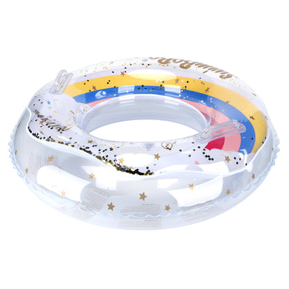 Kinder-Wasserspielzeug Schwimmring Regenbogen