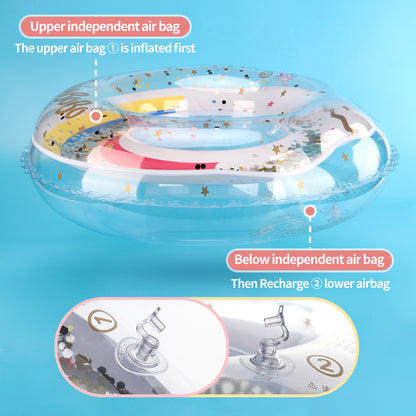 Kinder-Wasserspielzeug Schwimmring Regenbogen