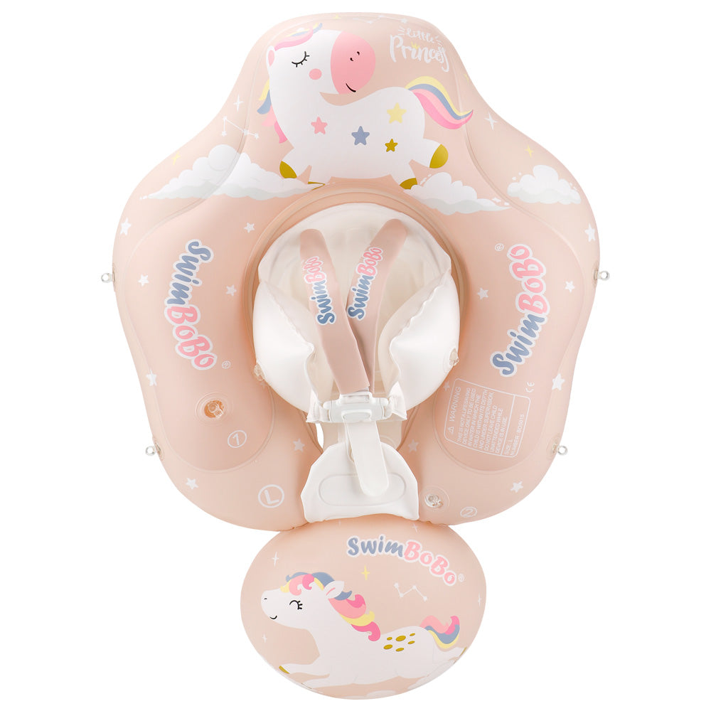 Swimbobo Schwimmhilfe für Babys mit Sonnenschutz & Schwanz (3 Monate - 6 Jahre)