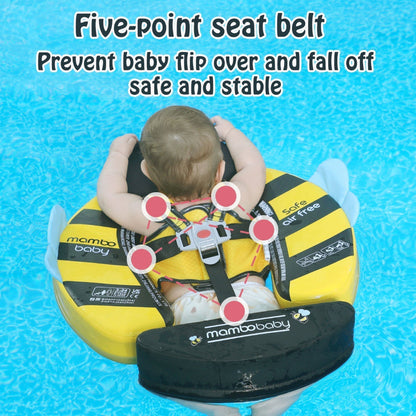 Mambobaby Bienen & Schmetterlings Float mit Sonnenschutz und Schwanz